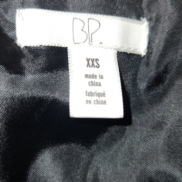 BP Nordstrom Light Pink Full Zip Bomber Jacket Pleated Back Womens Size XXS - Picture 3 of 3